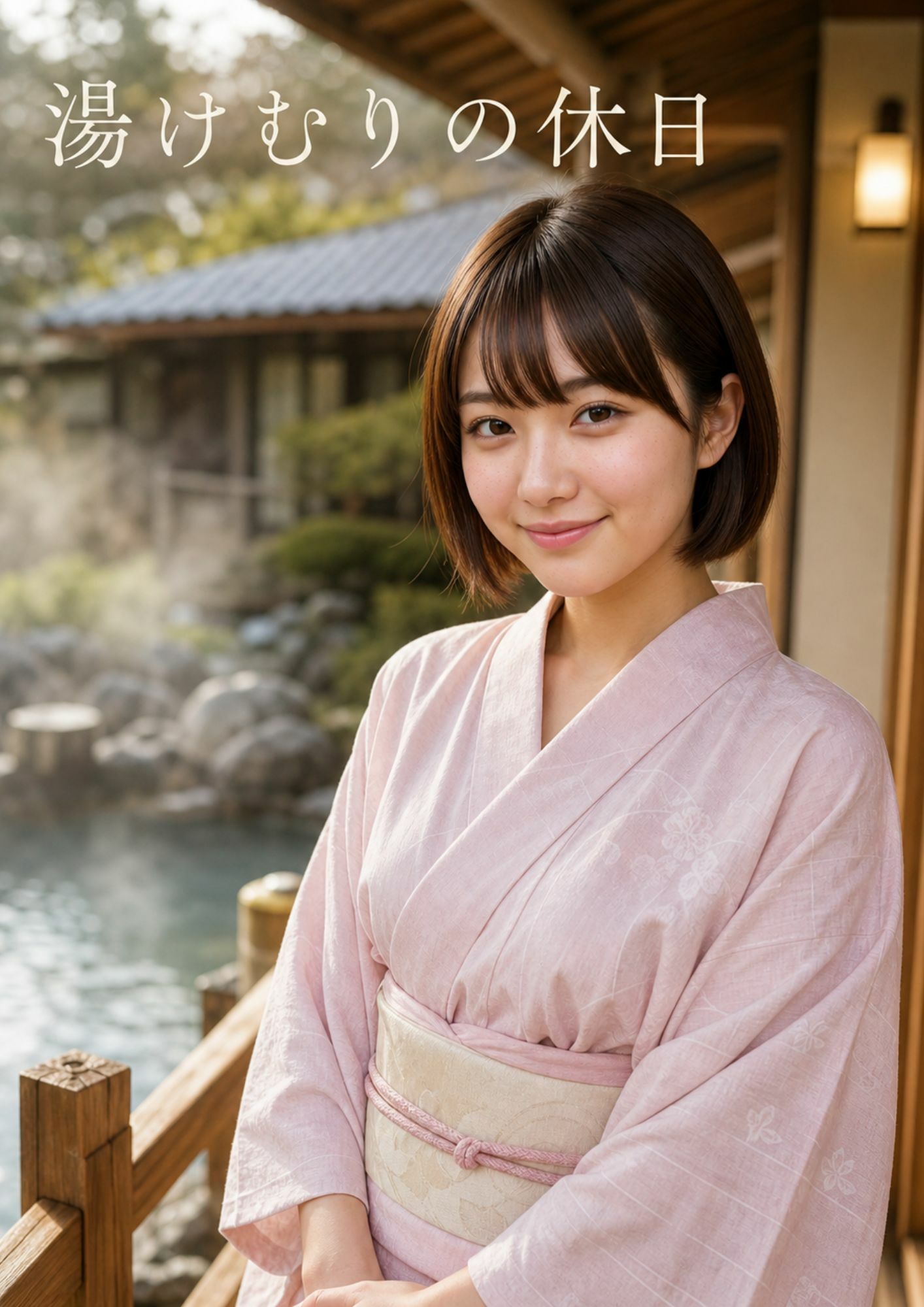 湯けむりの休日、きみと - サンプル画像 1
