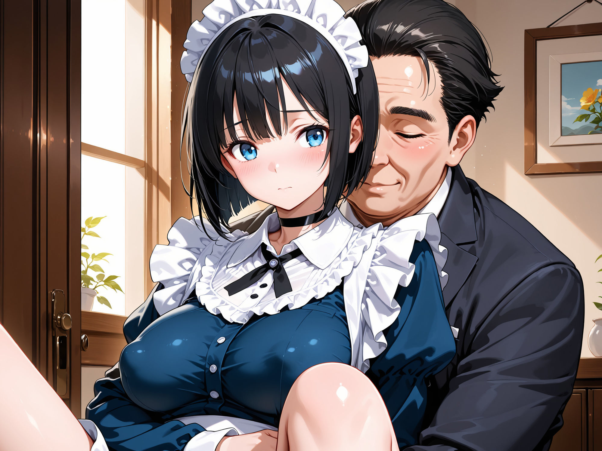 女子校生メス堕ち  メイド調教 - サンプル画像 3