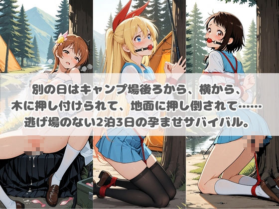 ヤリサー合宿全員生ハメで孕ませ決定戦 ニ〇コイ  1 - サンプル画像 2