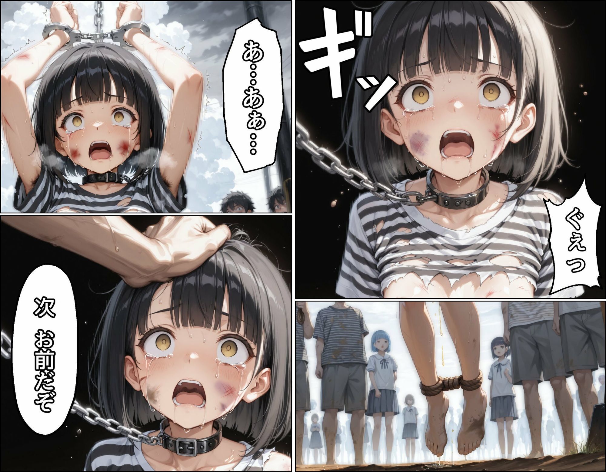 露出プレイしただけなのに！〜公開処刑〜 - サンプル画像 6
