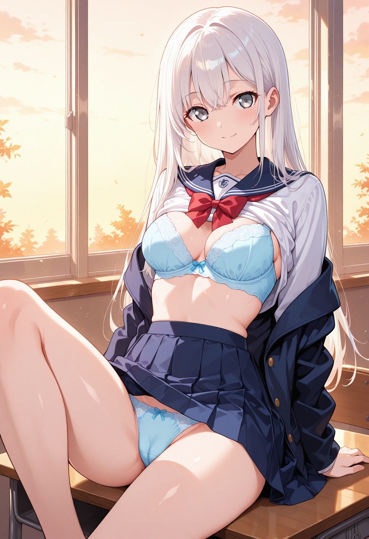 【AI CG集】学校の花園3 〜school collection〜 - サンプル画像 3