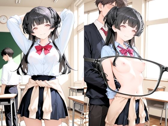 【動画付き】 服従の学園:快楽に溺れる放課後の美少女 黛 冬〇子編 シャ〇マス - サンプル画像 1
