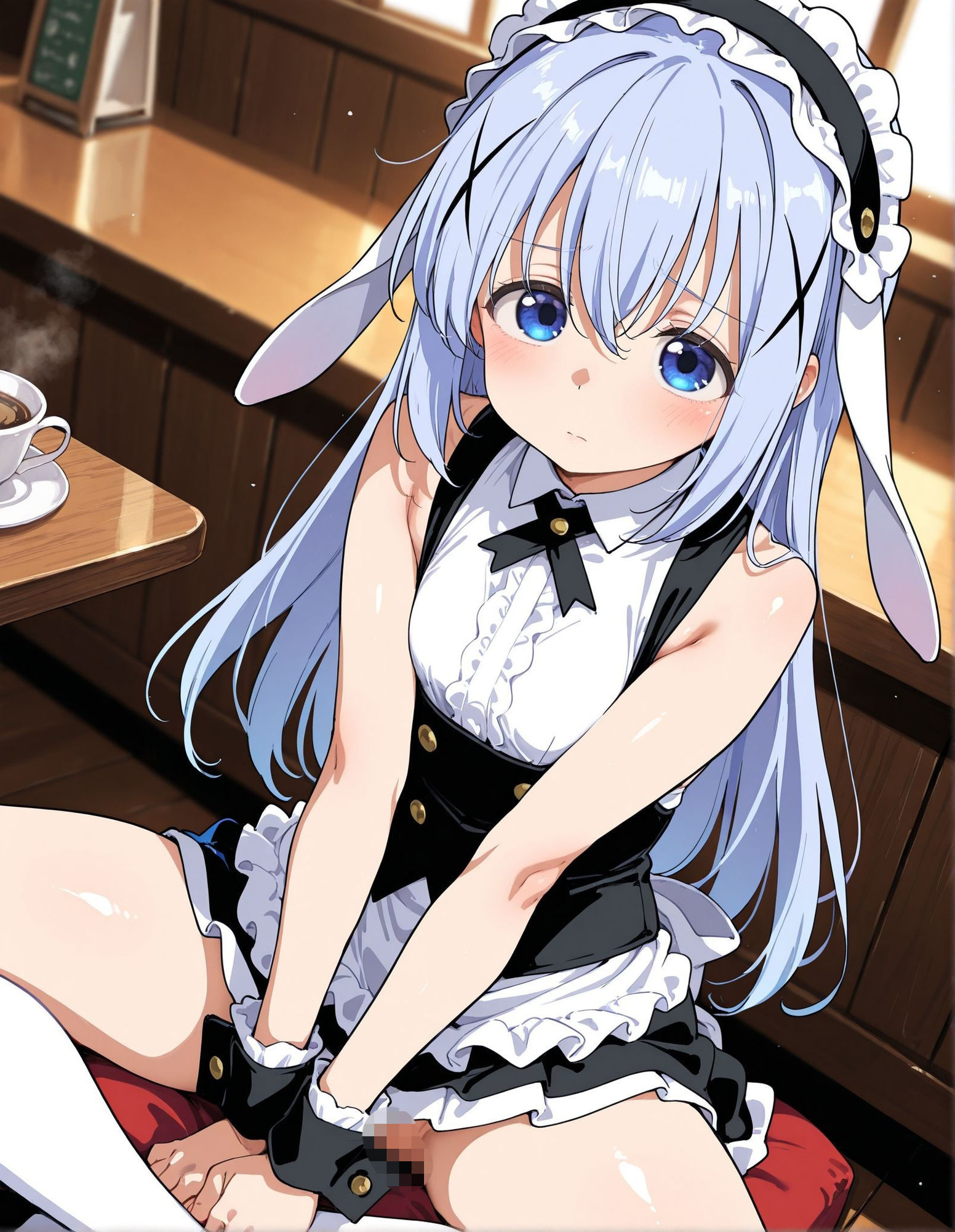 ご〇うさ メイド喫茶で処女喪失！？ - サンプル画像 7
