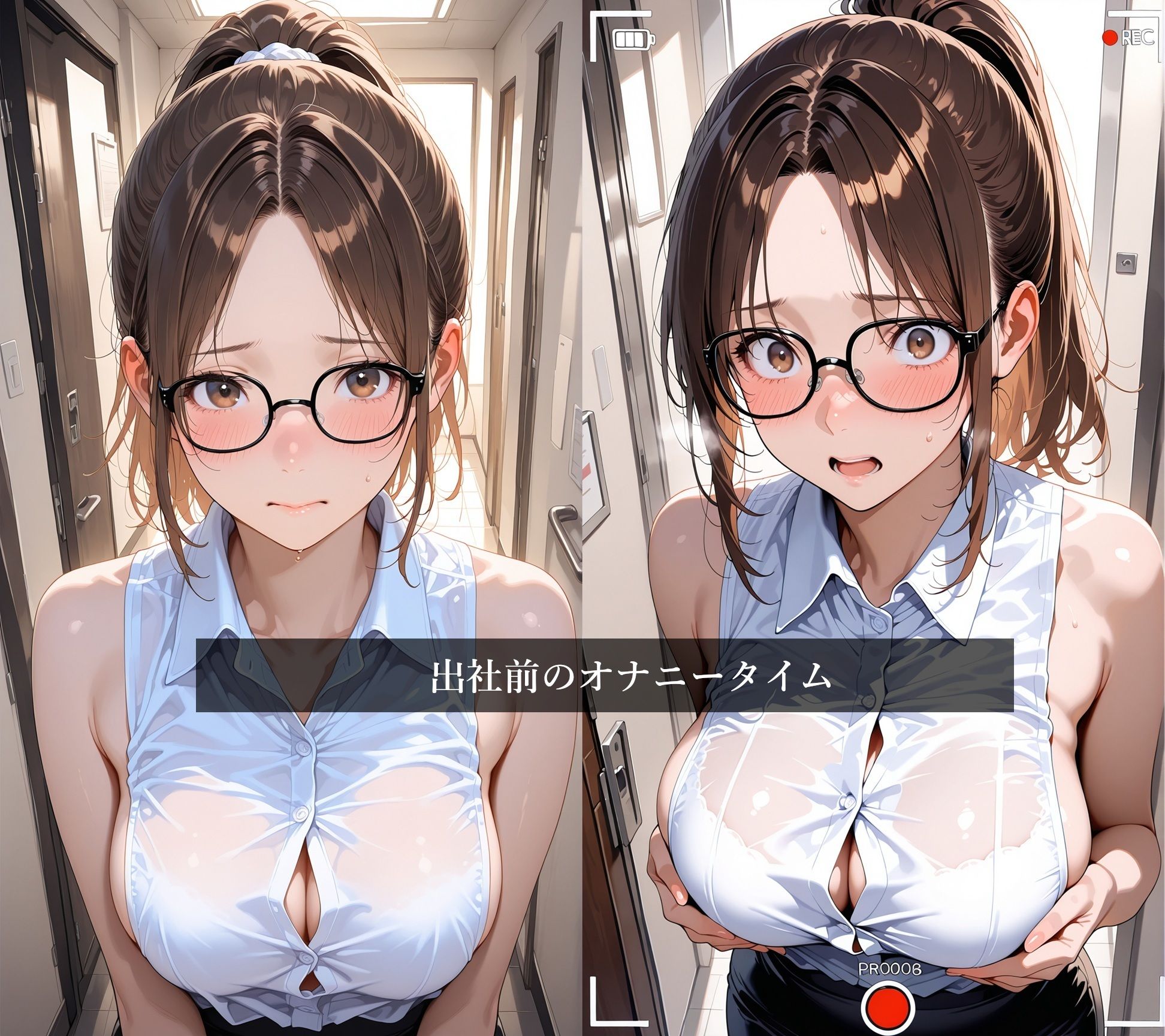 弱気なあの娘が勇気を振り絞ってオナニーを見せてくれるそうです - サンプル画像 2