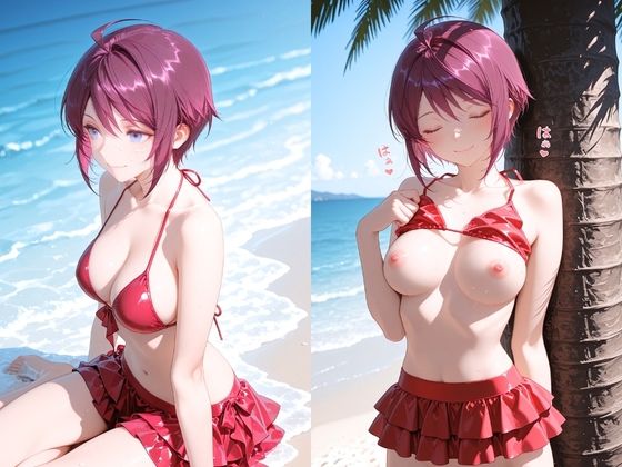 【動画付き】 快感の海辺:欲望に溺れる夏の誘惑 ルナ〇リア編 ガン〇ム 〇EED 〇estiny - サンプル画像 1