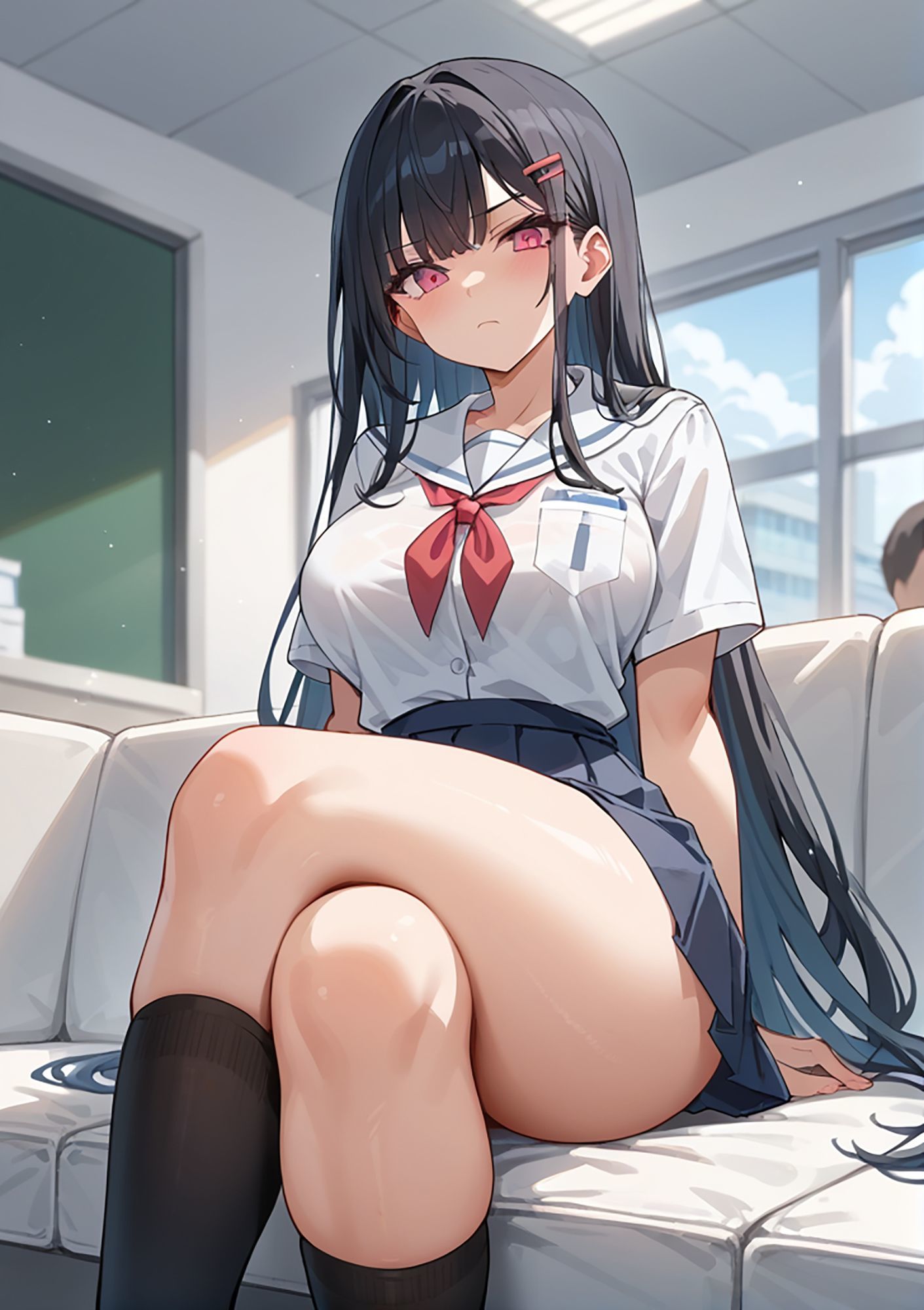 いつも漏らしている彼女 - サンプル画像 1