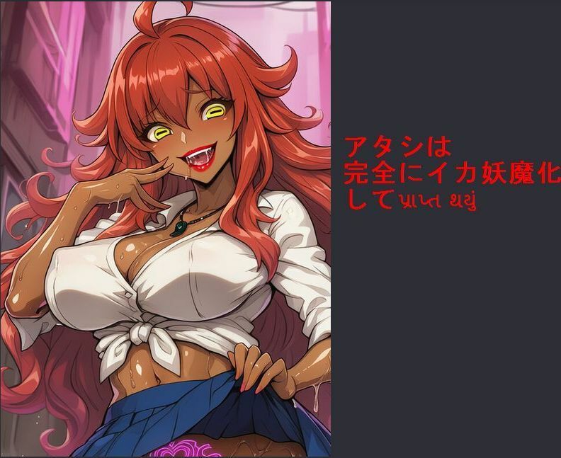 アツイミゾレ〜退魔剣士の完全妖魔化悪堕ち〜 - サンプル画像 7