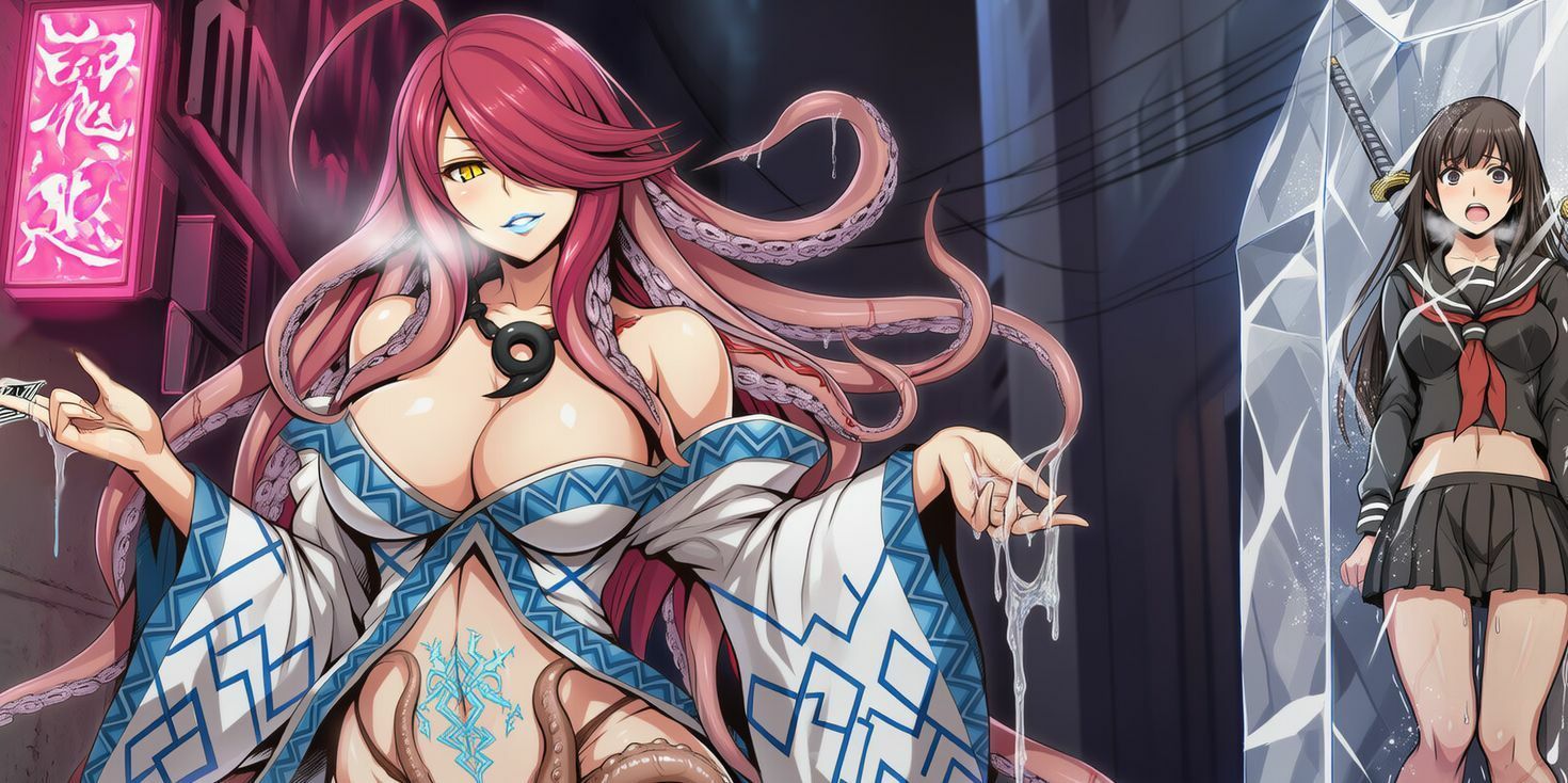 アツイミゾレ〜退魔剣士の完全妖魔化悪堕ち〜 - サンプル画像 9
