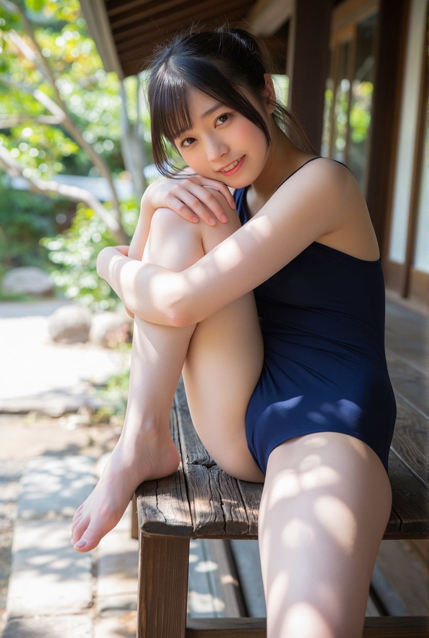 スク水専科 〜清純さと、白濁と〜 - サンプル画像 1