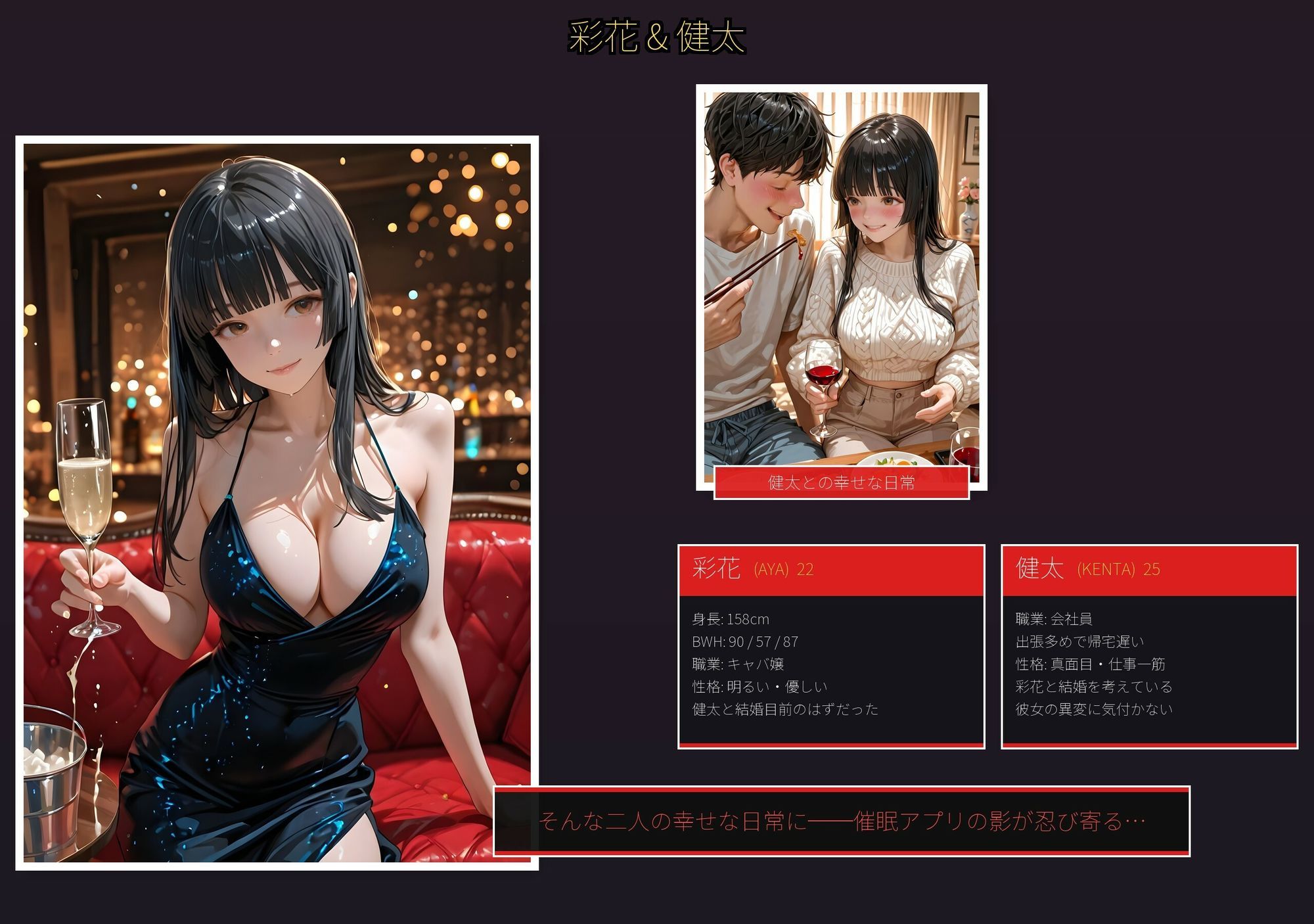 ラストゴール 〜寝取られたキャバ嬢〜 - サンプル画像 1