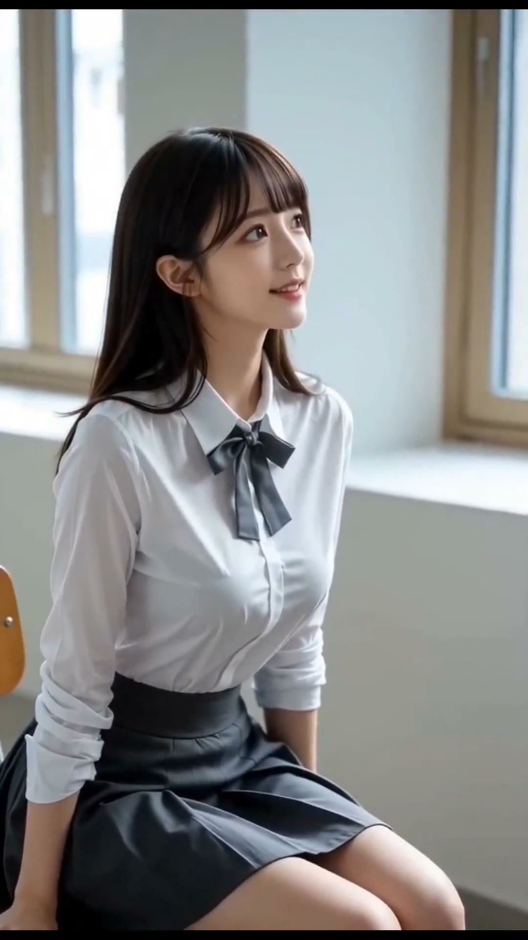 ブラック校則！実写系！女子校生を脱がす動画触る動画SEX動画2 - サンプル画像 1