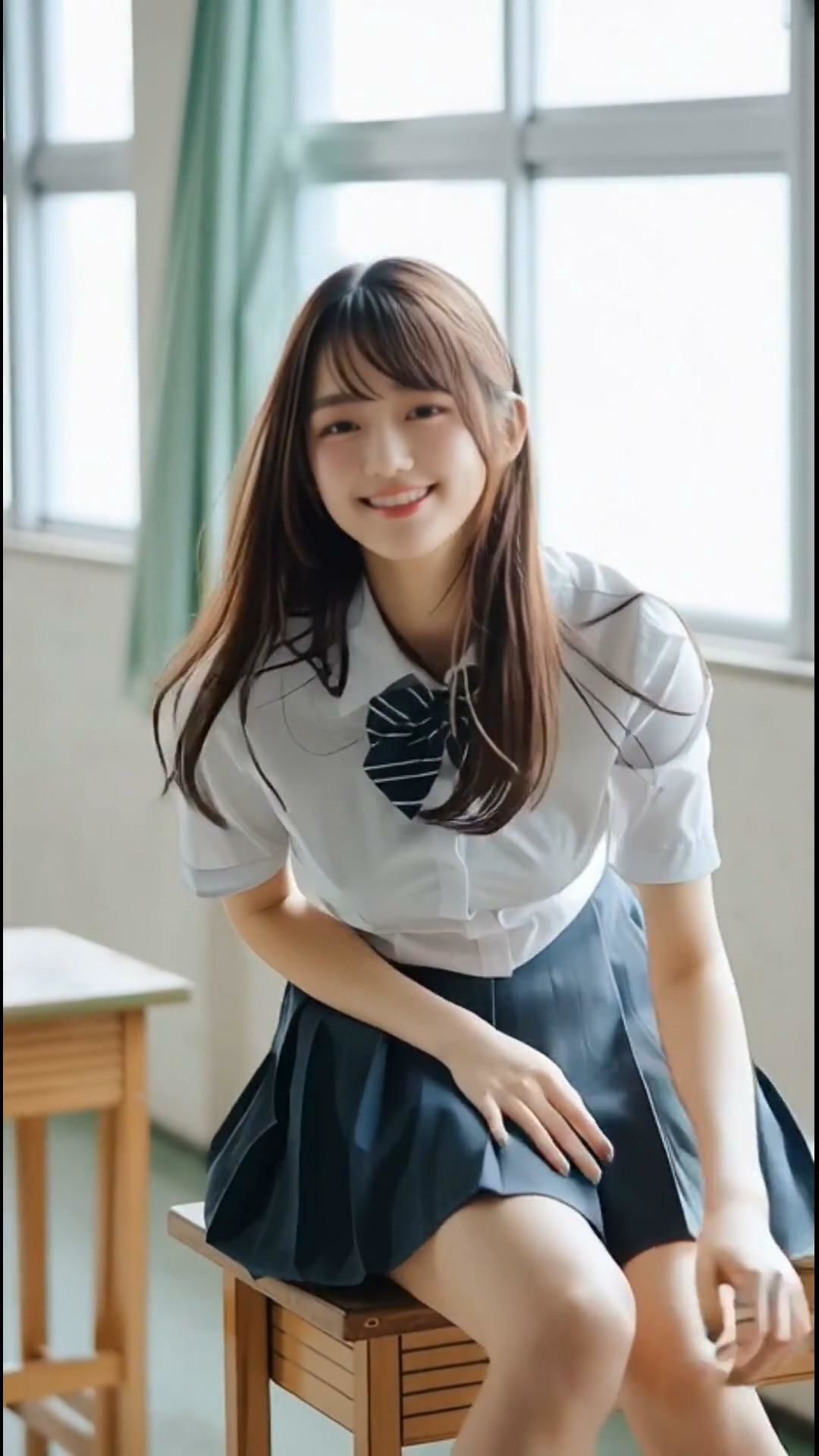 ブラック校則！実写系！女子校生を脱がす動画触る動画SEX動画2 - サンプル画像 2