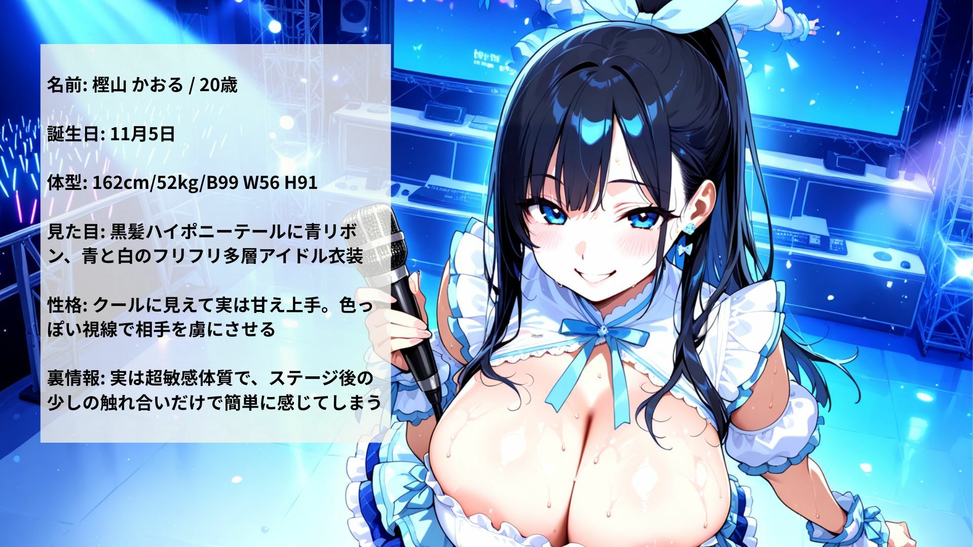 巨乳地下アイドル裏営業〜ステージ後汗だくセックス流出映像〜 - サンプル画像 4