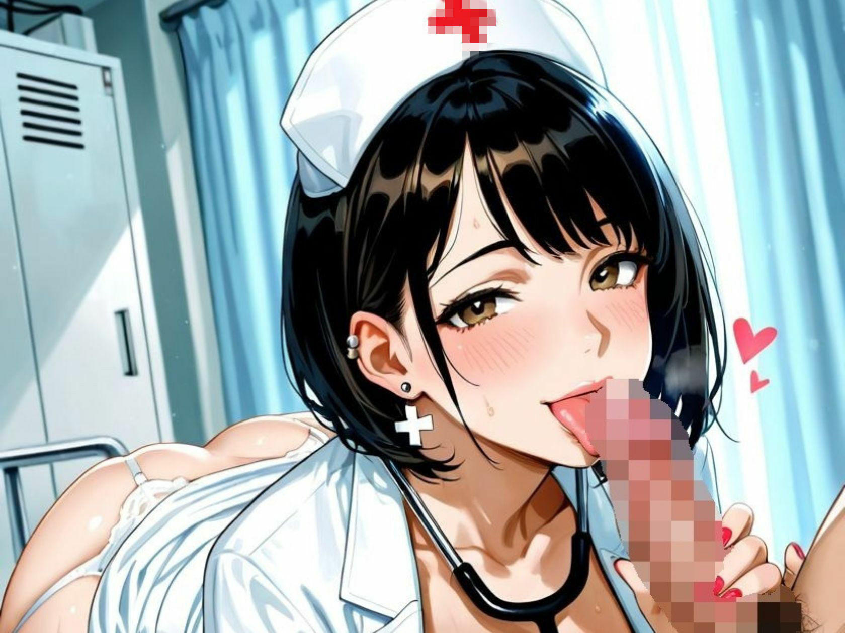 働くおばさんがぼくのチンポ欲しがるから中出しさせてもらった - サンプル画像 3