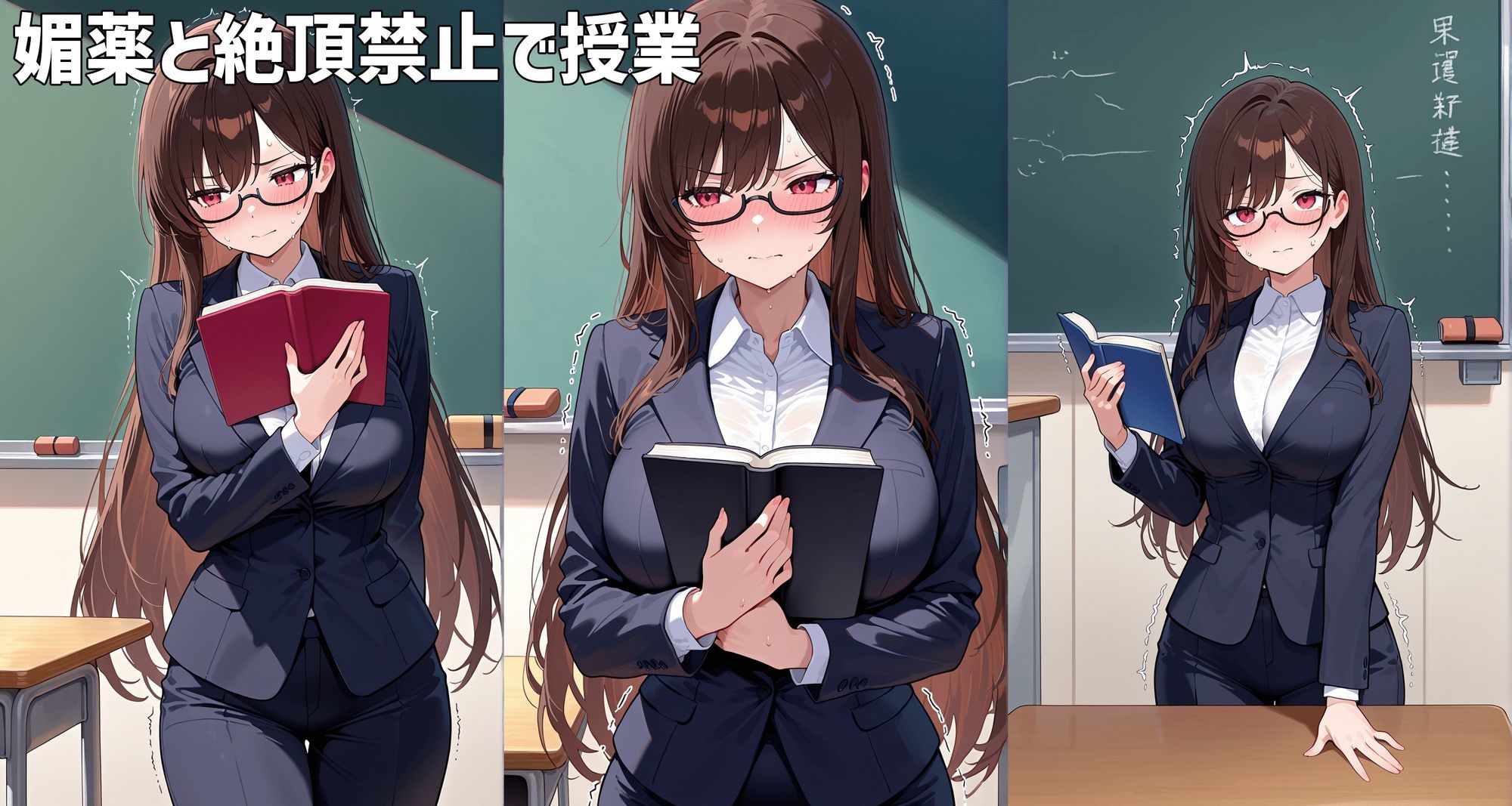 【434枚】女教師が貞操帯で絶頂＆排泄管理調教される1週間 佐藤 美咲編 - サンプル画像 6
