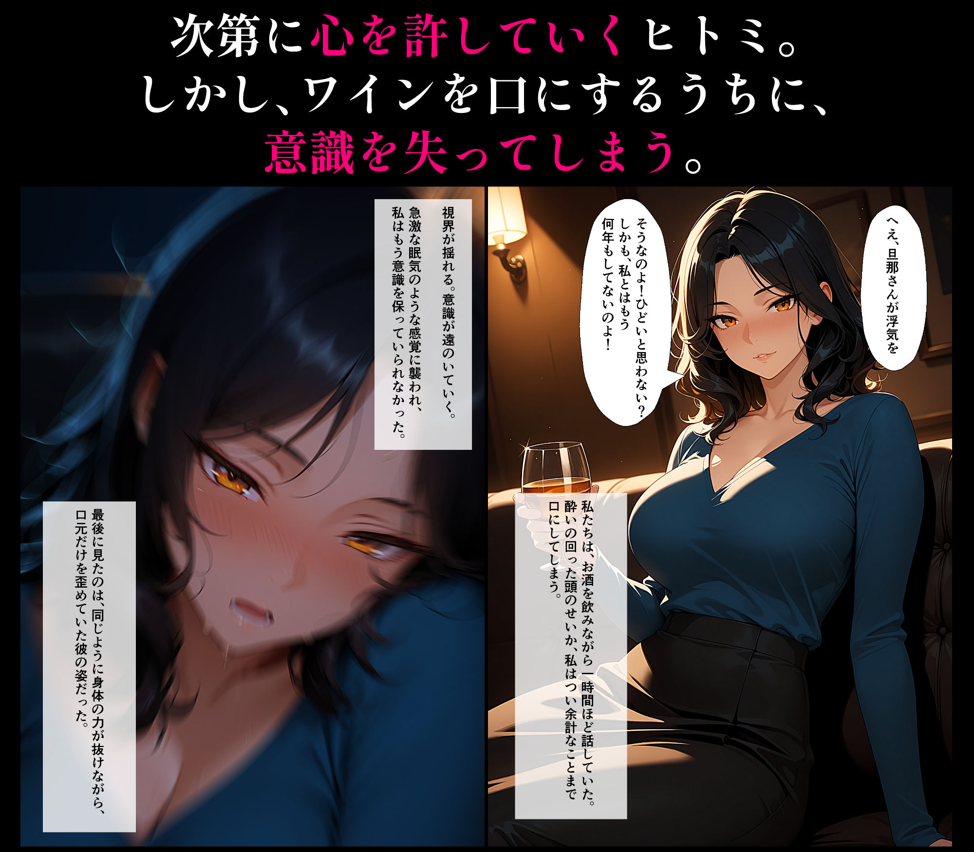 入れ替わりバー 人妻編 - サンプル画像 3