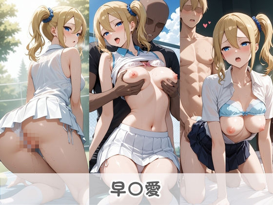 テニス部のエロい先輩の弱みを握りヤレた話 か〇や様は告らせたい - サンプル画像 2