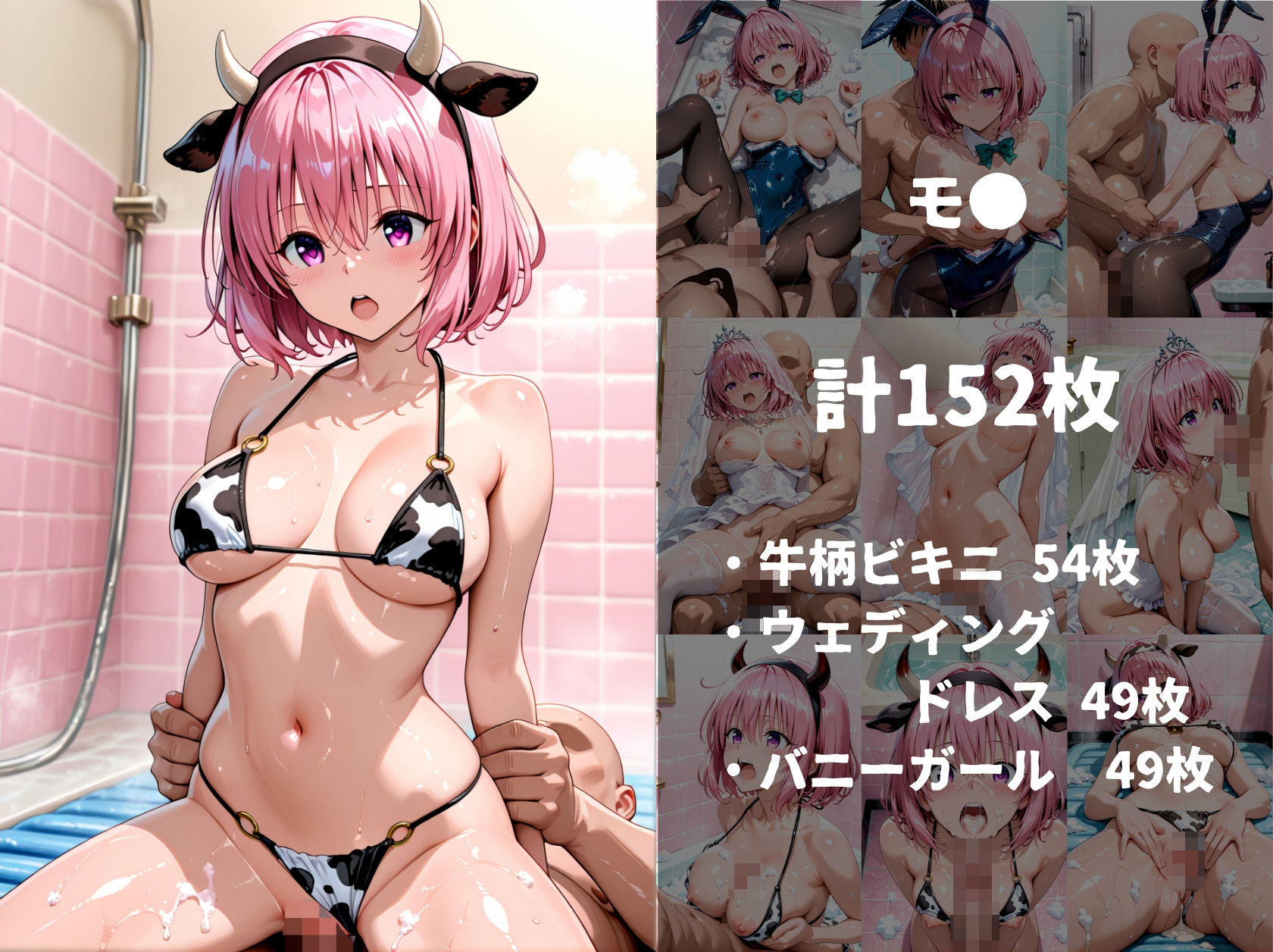 着せ替えヒロインソープ【To◯oveる ピンク三姉妹 編  ラ◯ナ◯モ◯】 - サンプル画像 4