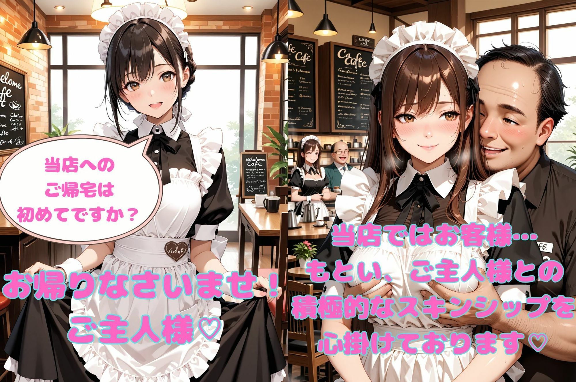 おさわりメイドカフェ - サンプル画像 1