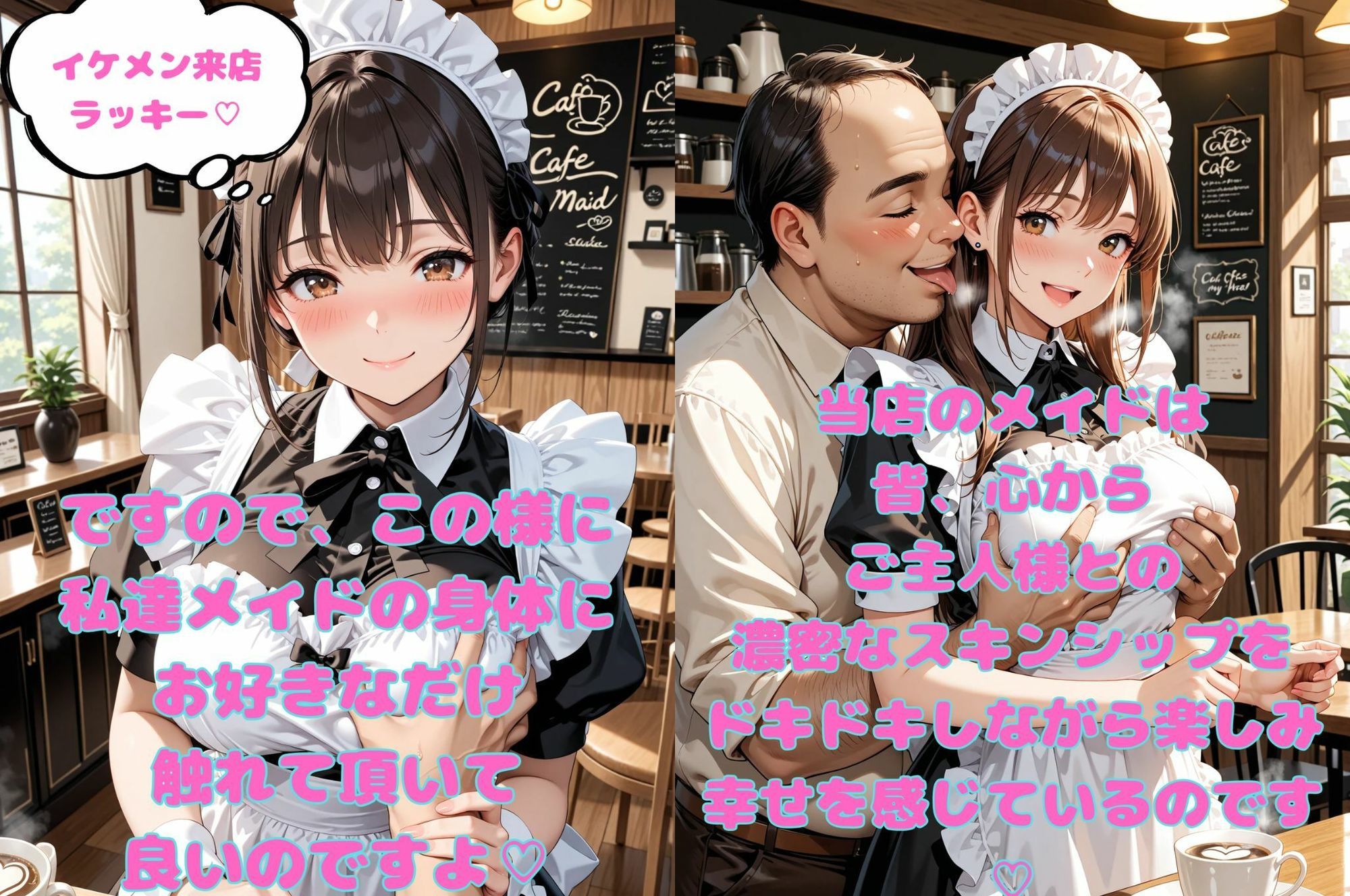 おさわりメイドカフェ - サンプル画像 2