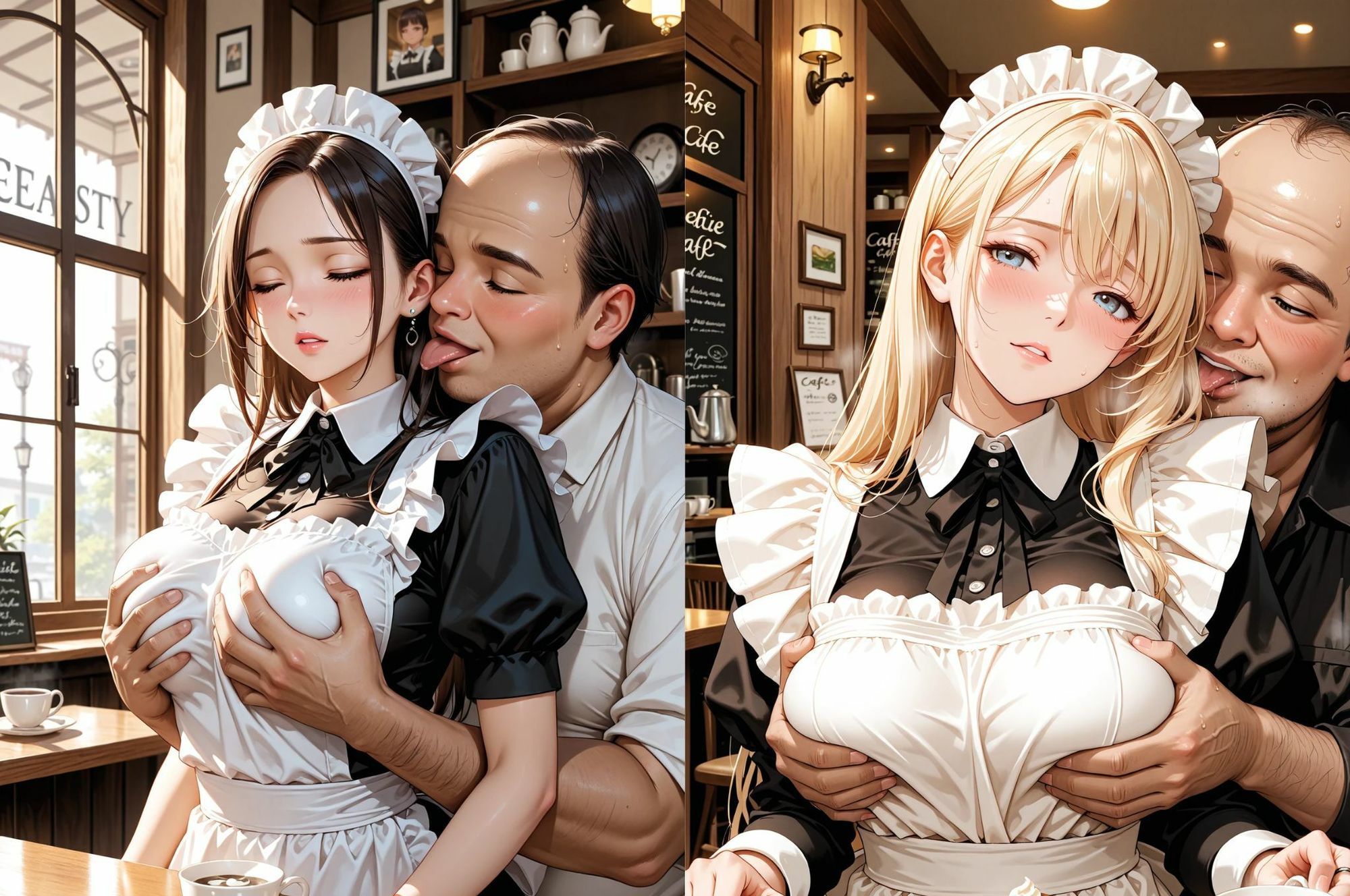 おさわりメイドカフェ - サンプル画像 3