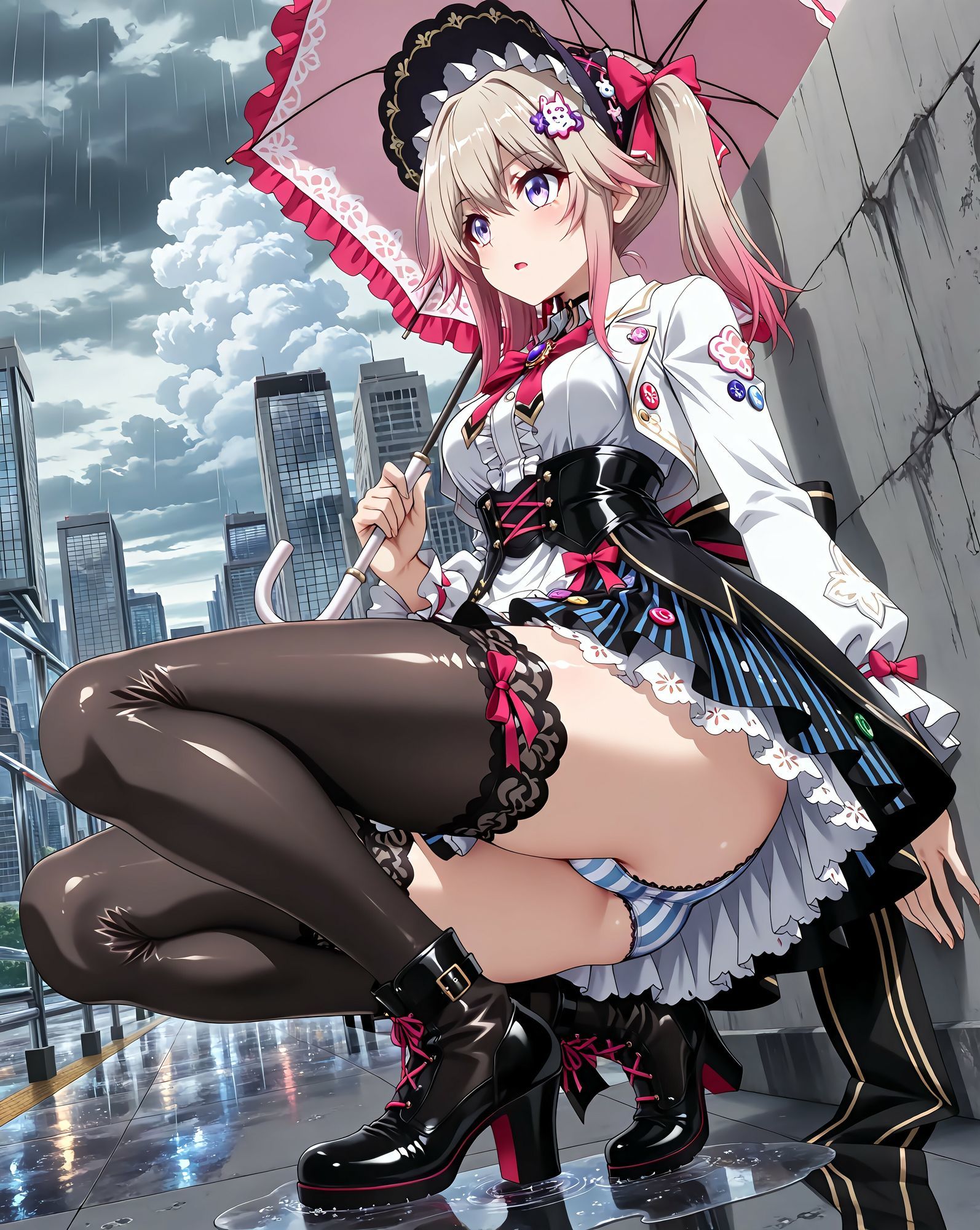 ローアングルパンチラ・極 - サンプル画像 6