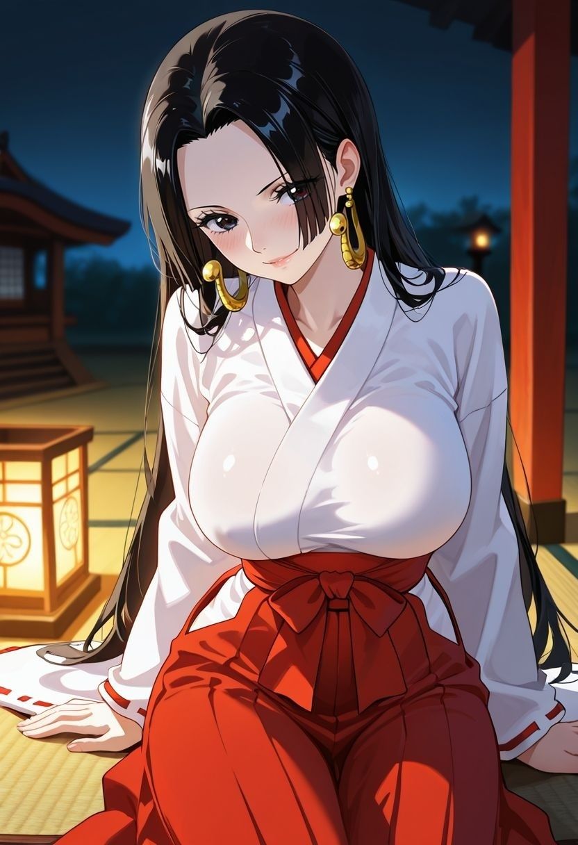 もしも。。。このキャラが巫女だったら〜ボア・ハ〇コック〜 - サンプル画像 1