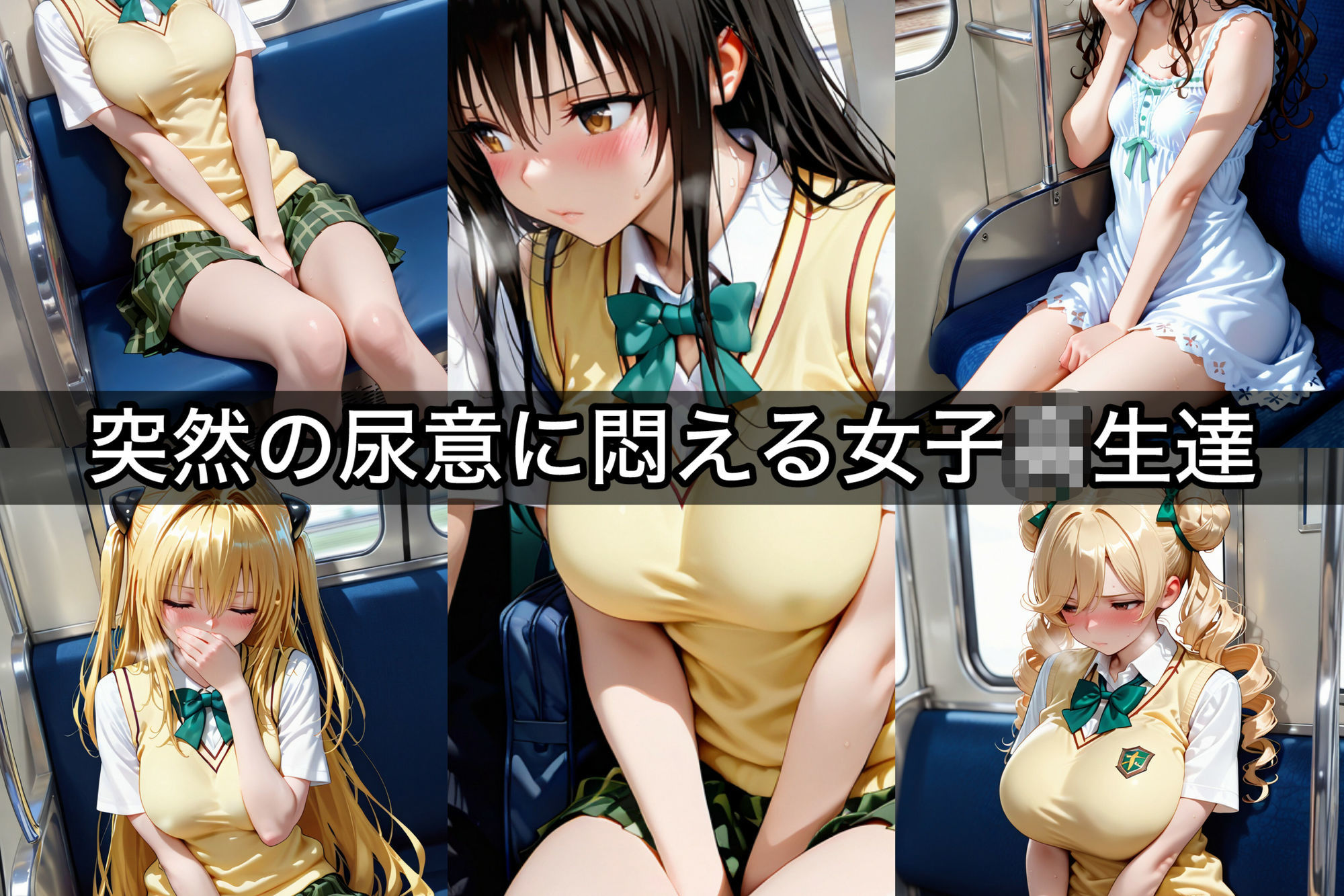 お漏らししちゃっただけなのに  女子校生編2 - サンプル画像 1