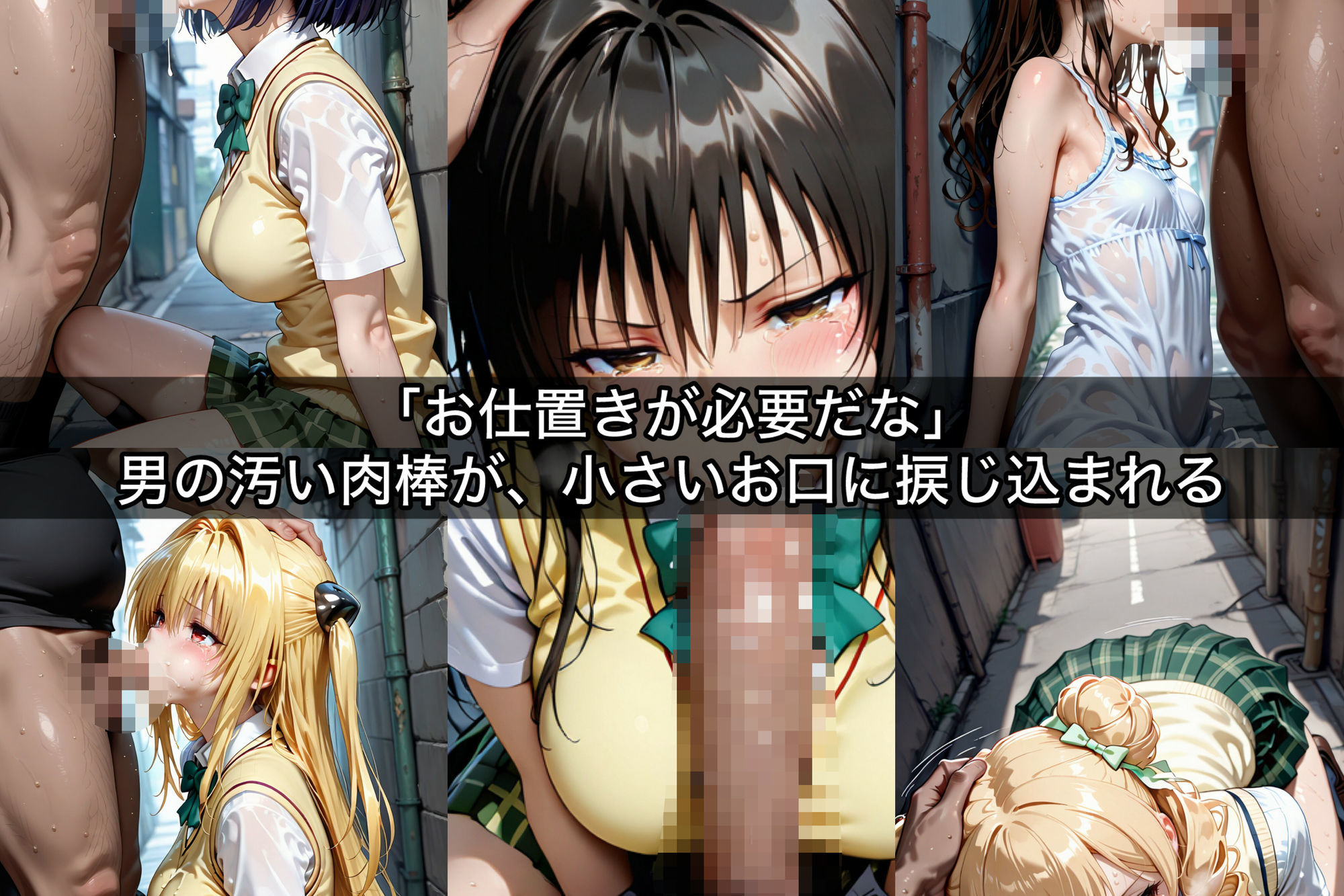 お漏らししちゃっただけなのに  女子校生編2 - サンプル画像 6