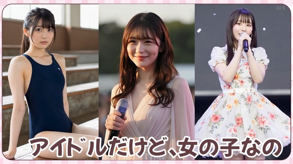 【約33分】『脱ぐアイドル』究極の羞恥。清純な仮面を脱ぎ捨て、真実の姿を晒す33分 -AIで描く究極の美女達- - サンプル画像 8
