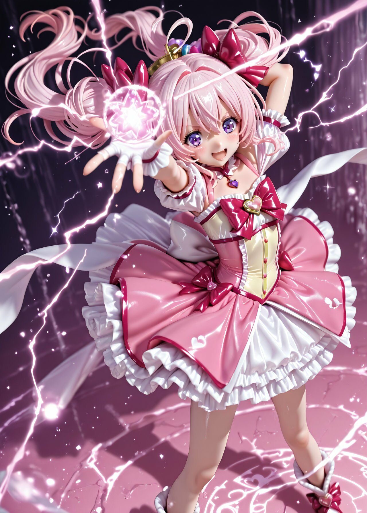 HなPVC  魔法少女と・・・やめられない - サンプル画像 1