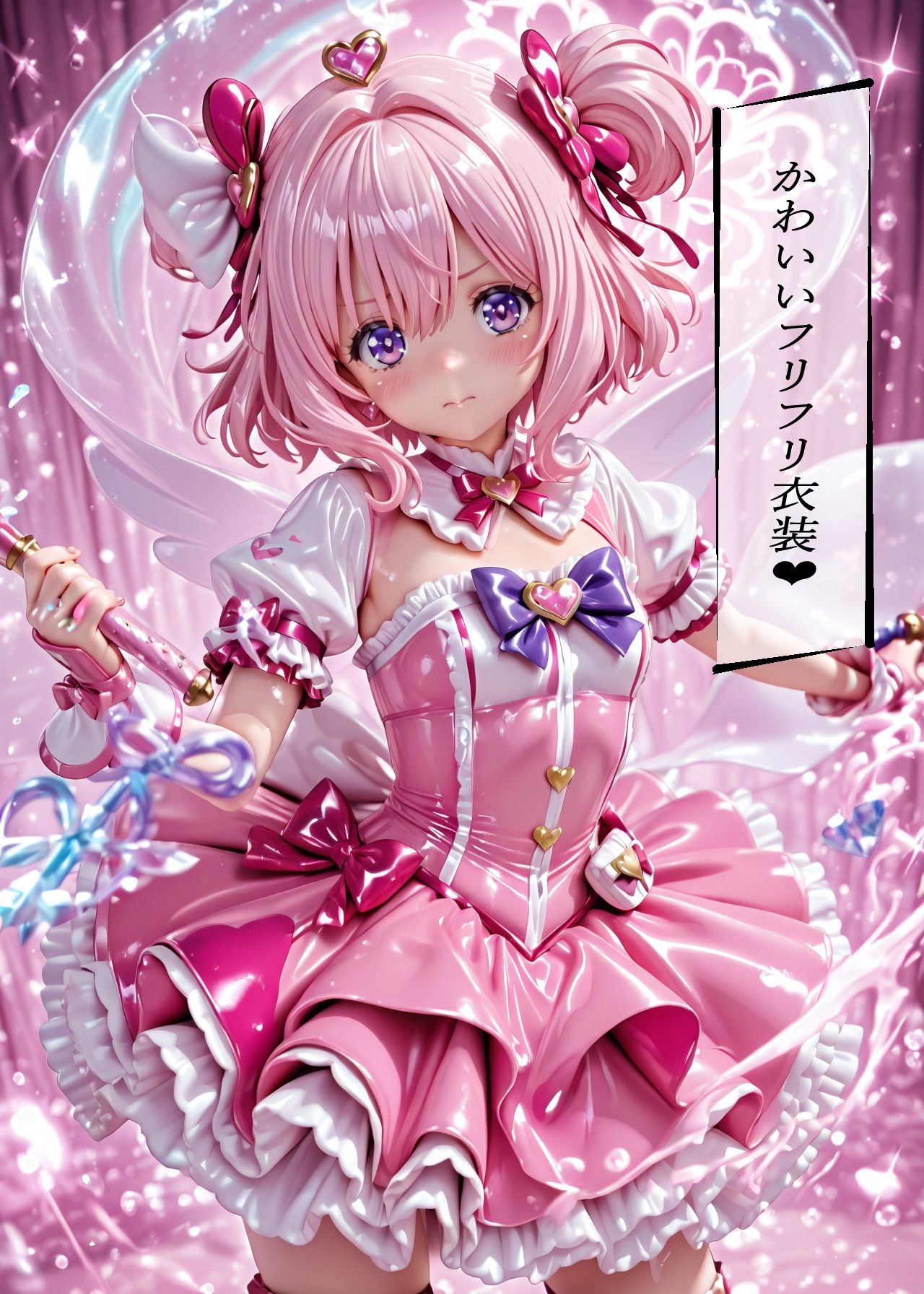 HなPVC  魔法少女と・・・やめられない - サンプル画像 2