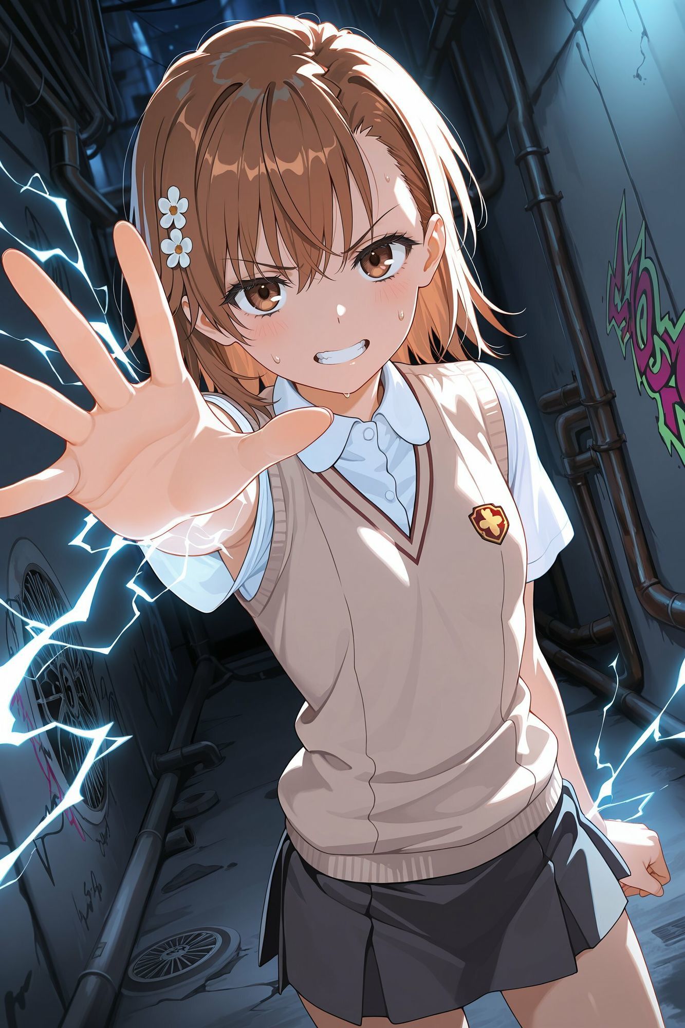 自分を強いと錯覚してしまった少女たちの情けない最後【美琴＆操祈】 - サンプル画像 1
