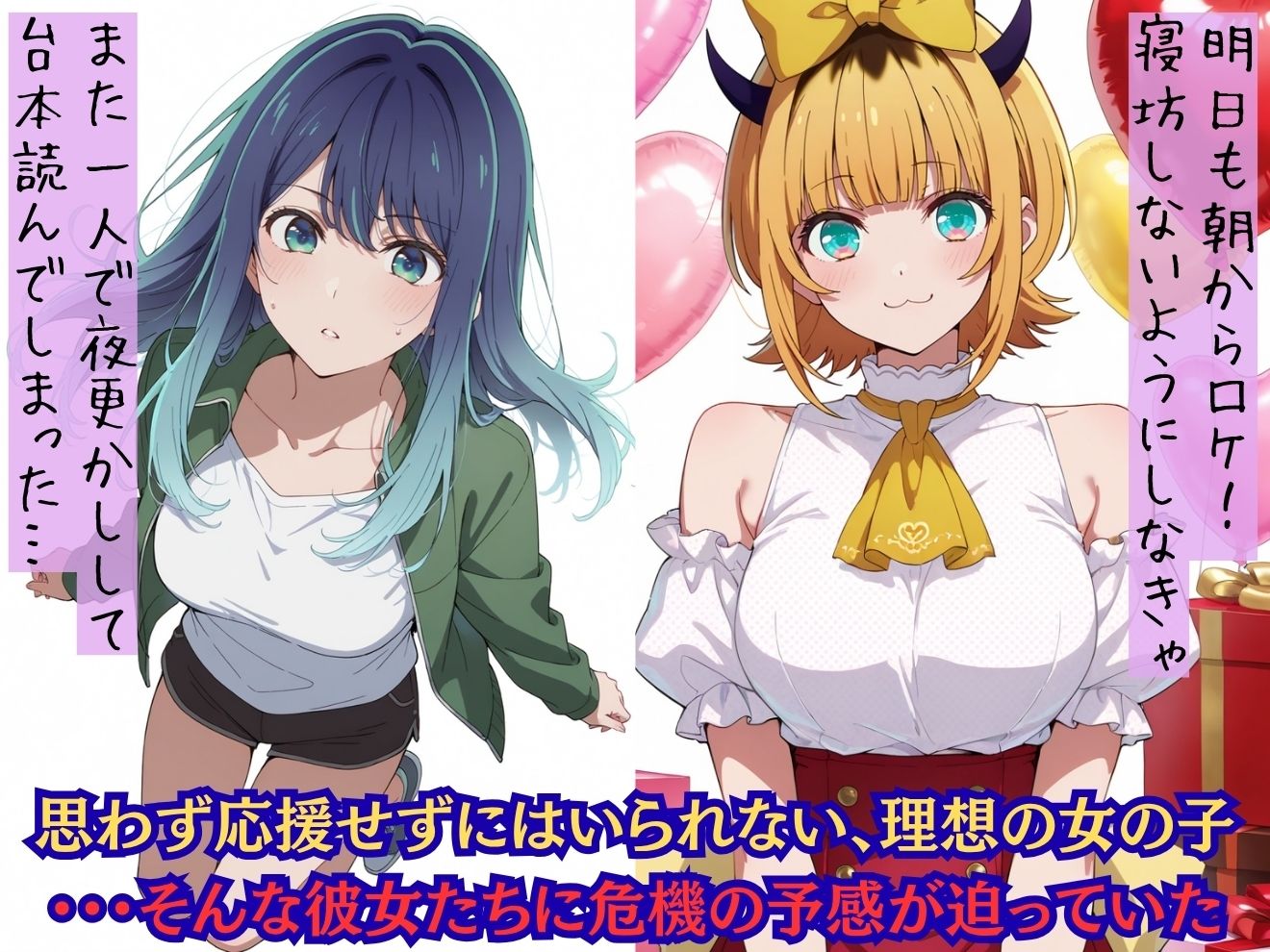 もしも清純派でお堅い女性タレント達を〇〇の力で強●的に性〇隷化させたら？推〇の子編 - サンプル画像 2