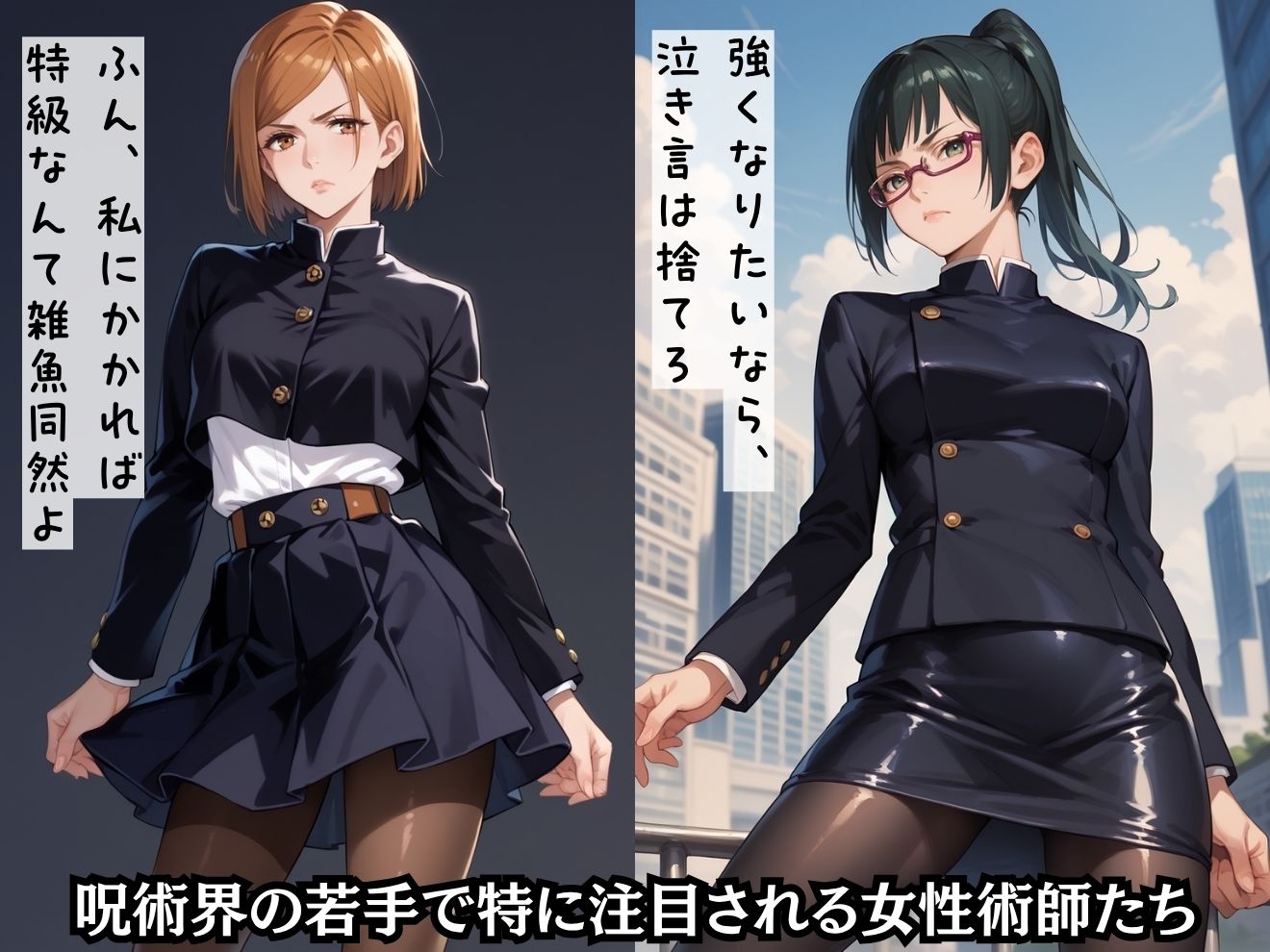 領域展開  淫夢牢獄  呪術女子たちの無間凌● - サンプル画像 1
