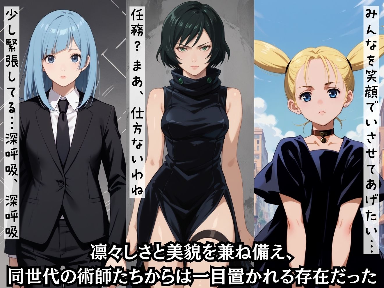 領域展開  淫夢牢獄  呪術女子たちの無間凌● - サンプル画像 2