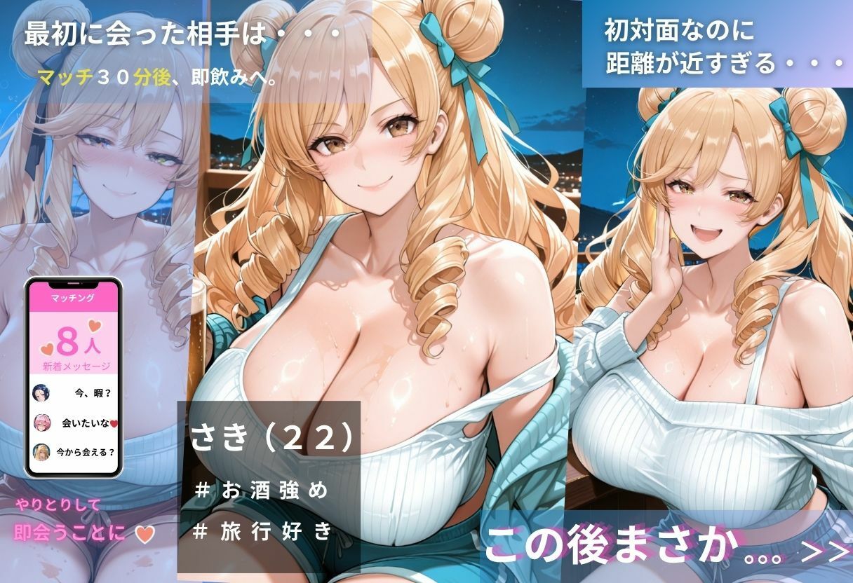 マッチングで会った女、全員即ホテル説 - サンプル画像 2