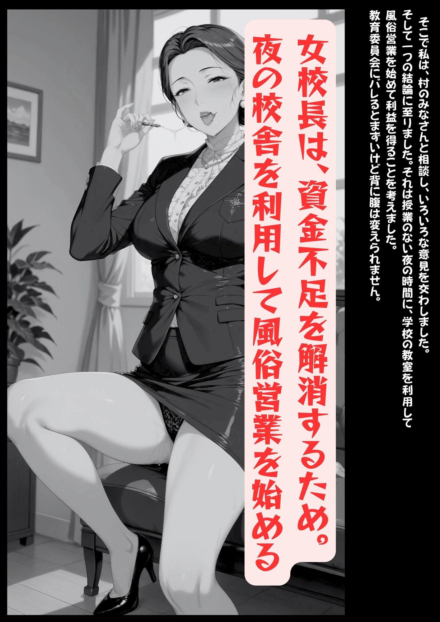 女教師の新ビジネス - サンプル画像 2