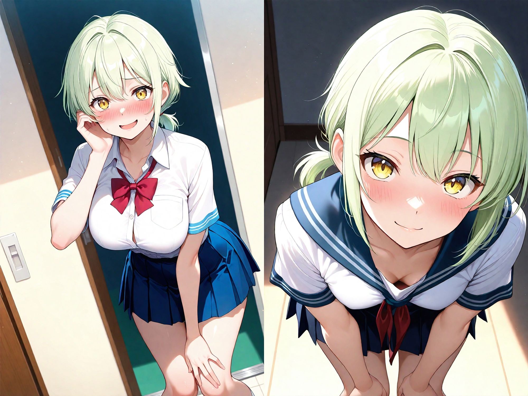 隙だらけの女子校生が絶倫チンポでハメられまくった話 - サンプル画像 2