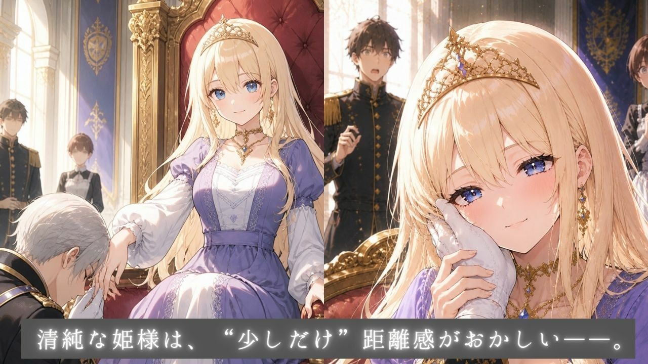 着エロ密着交尾 清純プリンセス5 禁断のスキンシップ〜下着で抱き着く姫様 熱情にこぼれる乳首〜 - サンプル画像 3