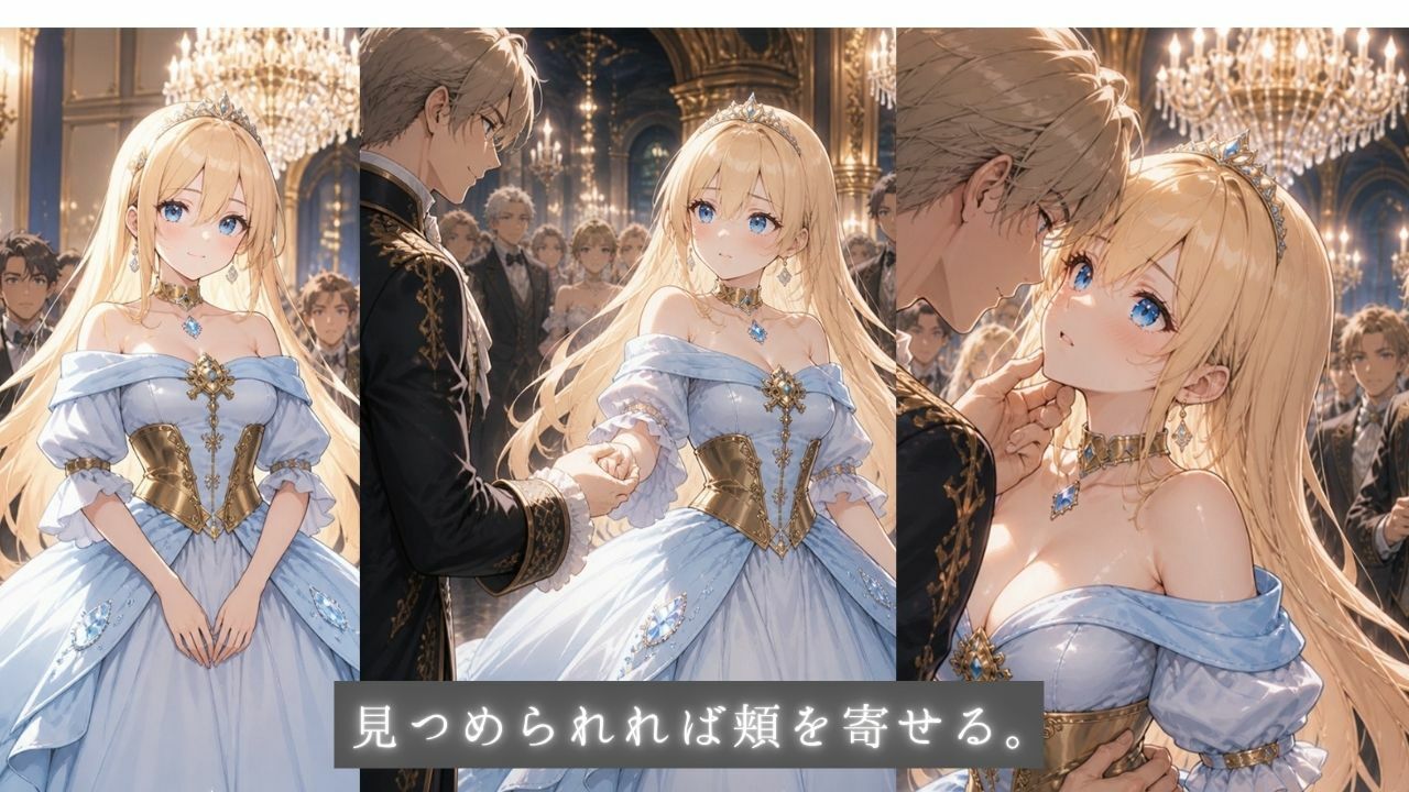着エロ密着交尾 清純プリンセス5 禁断のスキンシップ〜下着で抱き着く姫様 熱情にこぼれる乳首〜 - サンプル画像 5
