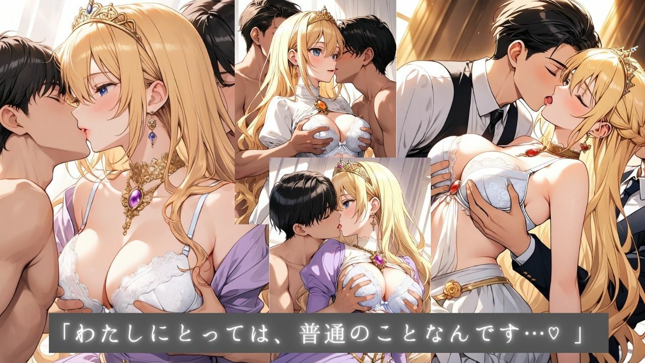着エロ密着交尾 清純プリンセス5 禁断のスキンシップ〜下着で抱き着く姫様 熱情にこぼれる乳首〜 - サンプル画像 7