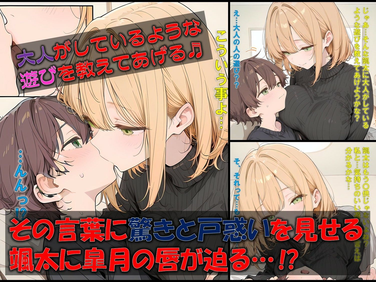 従姉の誘惑〜大人の遊びを体験しちゃうぞ〜 - サンプル画像 4
