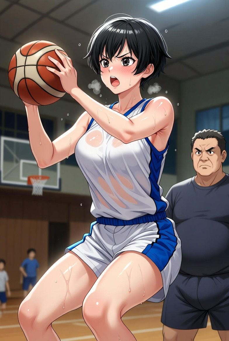 女の子図鑑:がんばる運動部女子 - サンプル画像 4