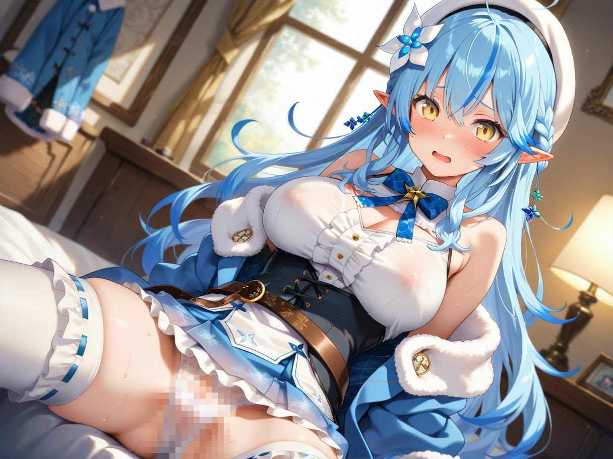 ラミィちゃんと色々なコスで… - サンプル画像 1