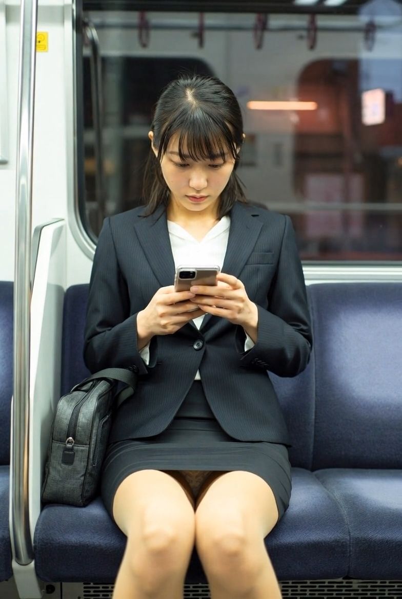 無防備OLの対面パンチラ - サンプル画像 6