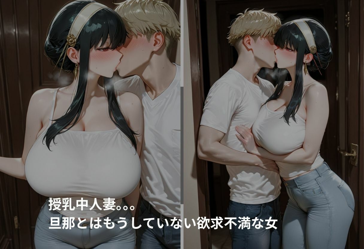 吹き出す母乳  ヨル・フォージャー - サンプル画像 2