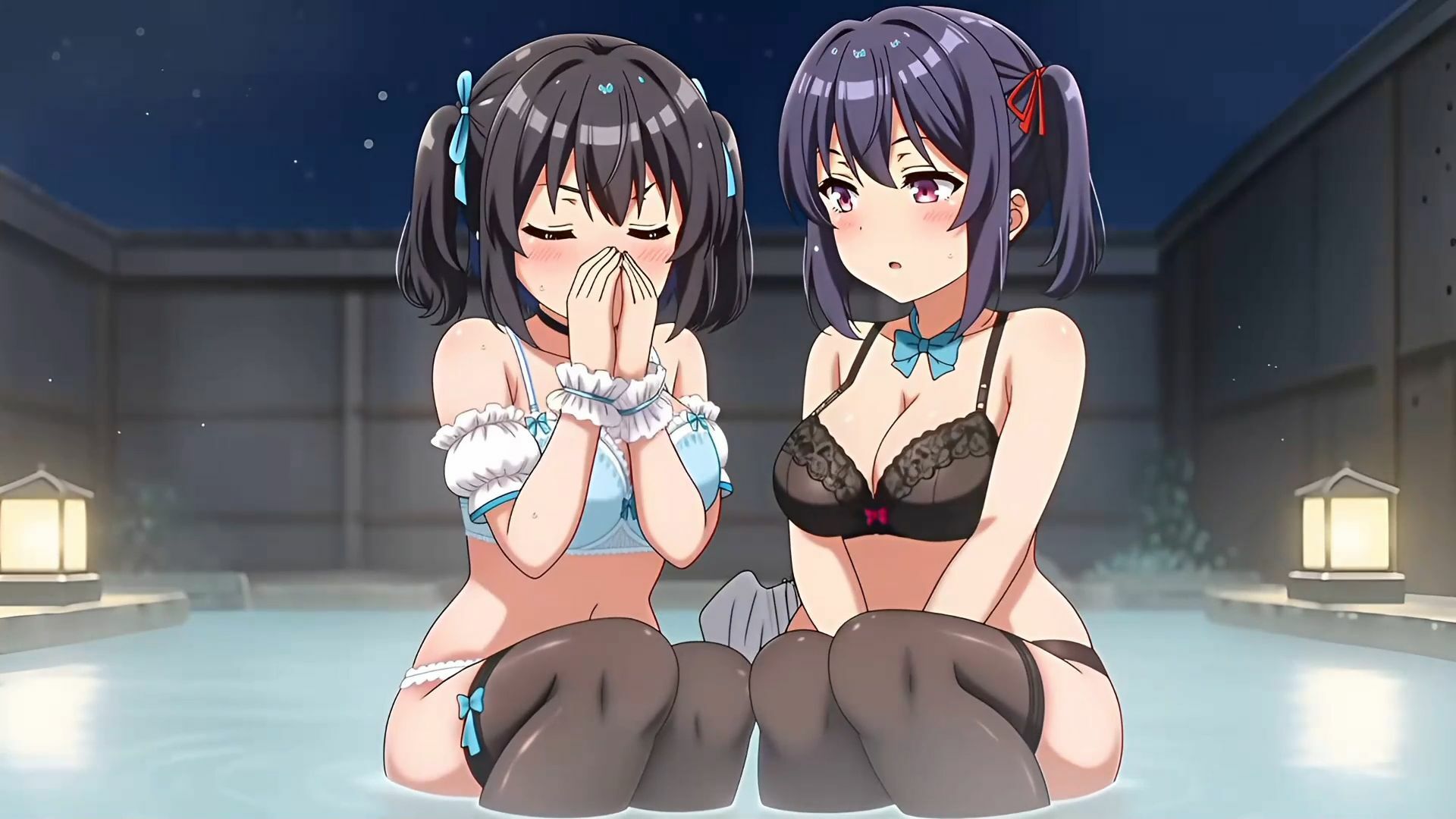 【自信作！】寒がりなくしゃみツインズ（MP4アニメ）/ The Twins Who Sneeze When It’s Cold （MP4 Anime） - サンプル画像 7