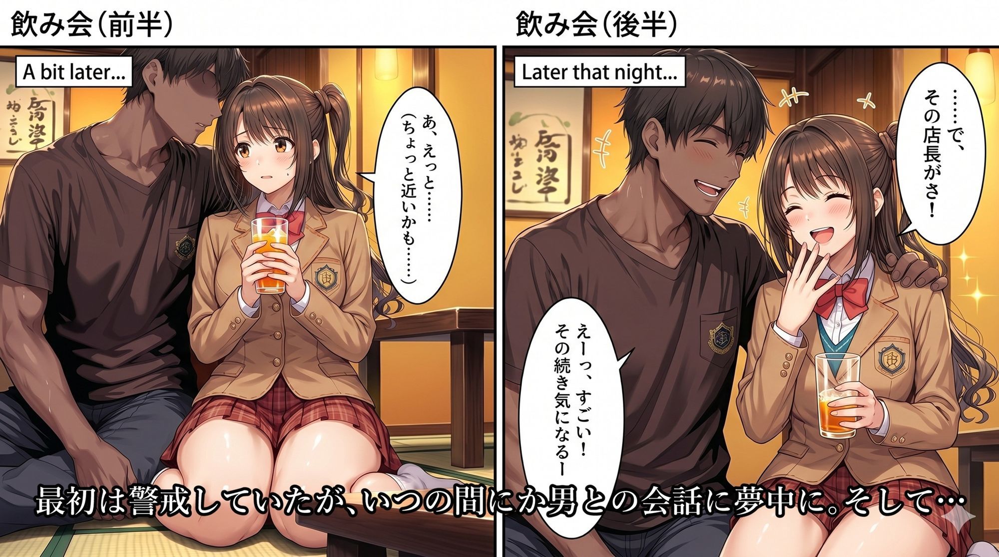 飲み会で喰われるアイドル達 - サンプル画像 2