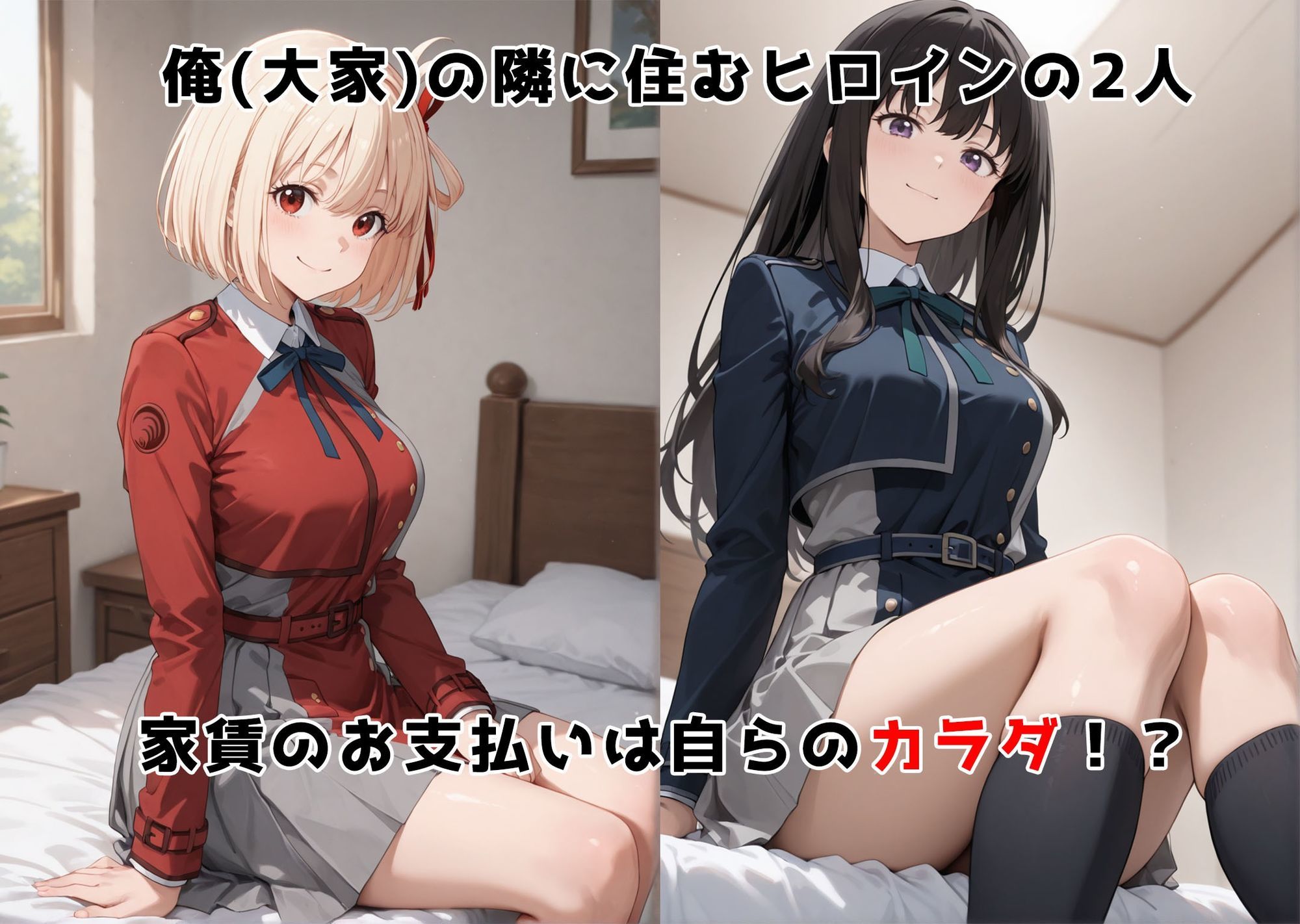 チン体奉仕契約〜大家への家賃は私達のカラダ〜  リコ〇コ - サンプル画像 2